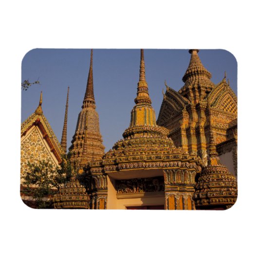 Azië, Thailand, Bangkok, Wat Po, oudste stad Magneet (Horizontaal)