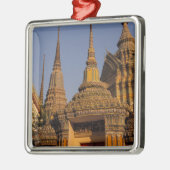 Azië, Thailand, Bangkok, Wat Po, oudste stad Metalen Ornament (Links)
