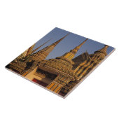 Azië, Thailand, Bangkok, Wat Po, oudste stad Tegeltje (Zijkant)