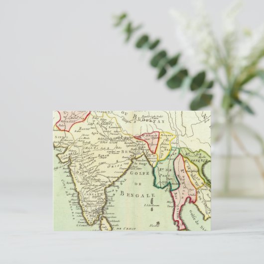 Azië, Thailand Briefkaart (Staand voorkant)