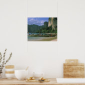Azië, Thailand, Krabi. West Railay Beach Poster (Keuken)