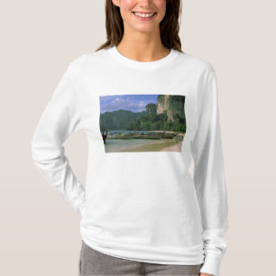Azië, Thailand, Krabi. West Railay Beach T-shirt