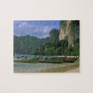Azië, Thailand, Krabi. West Railay-strand, Legpuzzel