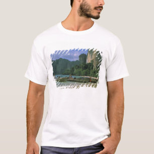 Azië, Thailand, Krabi. West Railay-strand, T-shirt