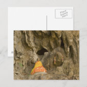 Azië, Thailand, Mae Hong Son, Boeddha-Afbeeldingen Briefkaart (Voorkant / Achterkant)