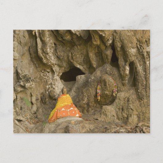 Azië, Thailand, Mae Hong Son, Boeddha-Afbeeldingen Briefkaart (Voorkant)