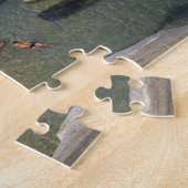 Azië, Thailand, Samui. Strand Legpuzzel (Zijkant)