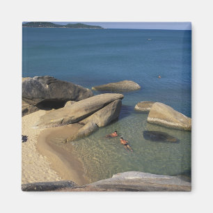 Azië, Thailand, Samui. Strand Magneet