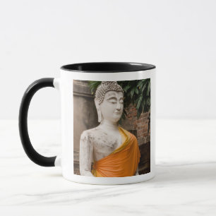 Azië, Thailand, Siam, Boeddha bij Ayutthaya Mok