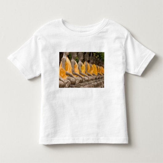 Azië, Thailand, Siam, Boeddhas in Ayutthaya Kinder Shirts (Voorkant)