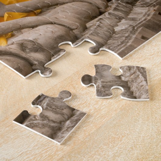 Azië, Thailand, Siam, Boeddhas in Ayutthaya Legpuzzel (Zijkant)