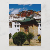 Azië, Tibet, Lhasa, Potala Palace, ook bekend als  Briefkaart (Voorkant)