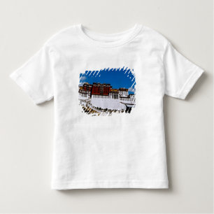 Azië, Tibet, Lhasa, Potala Palace, ook bekend als  Kinder Shirts