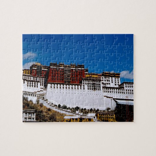 Azië, Tibet, Lhasa, Potala Palace, ook bekend als  Legpuzzel (Horizontaal)