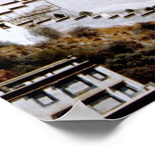 Azië, Tibet, Lhasa, Potala Palace, ook bekend als  Poster (Hoek)