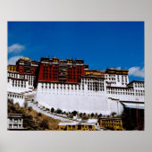 Azië, Tibet, Lhasa, Potala Palace, ook bekend als  Poster (Voorkant)