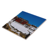 Azië, Tibet, Lhasa, Potala Palace, ook bekend als  Tegeltje (Zijkant)