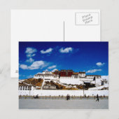 Azië, Tibet, Lhasa, Potala Palace. UNECSO Briefkaart (Voorkant / Achterkant)