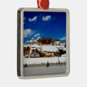 Azië, Tibet, Lhasa, Potala Palace. UNECSO Metalen Ornament (Rechts)