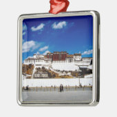Azië, Tibet, Lhasa, Potala Palace. UNECSO Metalen Ornament (Links)