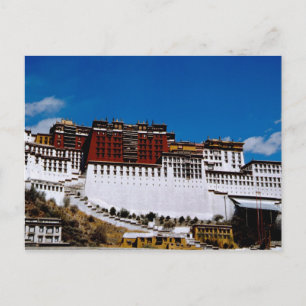 Azië, Tibet, Lhasa, Potala Paleis ook bekend als R Briefkaart