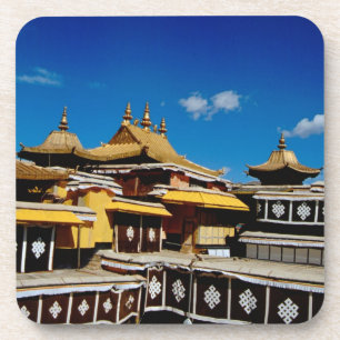 Azië, Tibet, Lhasa, Potala-paleis ook bekend als R Onderzetter