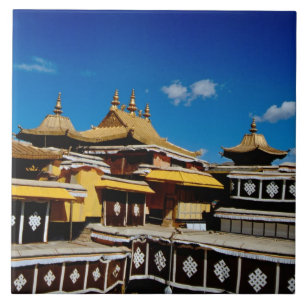 Azië, Tibet, Lhasa, Potala-paleis ook bekend als R Tegeltje
