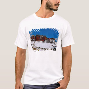 Azië, Tibet, Lhasa, Potala-paleis ook Rode 2 T-shirt