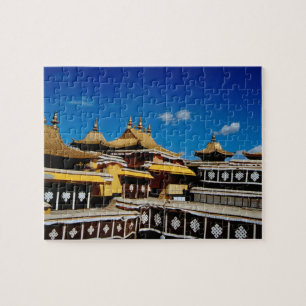 Azië, Tibet, Lhasa, Potala-paleis ook Rode Legpuzzel