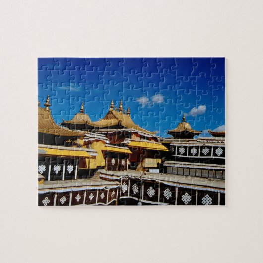 Azië, Tibet, Lhasa, Potala-paleis ook Rode Legpuzzel (Horizontaal)