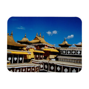 Azië, Tibet, Lhasa, Potala-paleis ook Rode Paleis Magneet