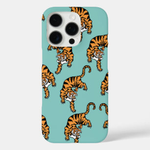 Azië Tijger Patroon iPhone 16 Pro Hoesje