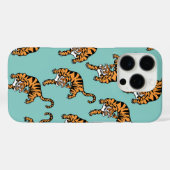 Azië Tijger Patroon Case-Mate iPhone Case (Achterkant (horizontaal))