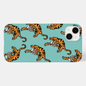 Azië Tijger Patroon Case-Mate iPhone Case (Achterkant (horizontaal))