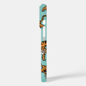Azië Tijger Patroon Case-Mate iPhone Case (Achterkant / Links)