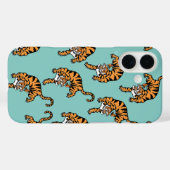 Azië Tijger Patroon Case-Mate iPhone Case (Achterkant (horizontaal))
