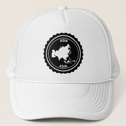 Azië Trucker Pet (Voorkant)
