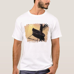 Azië, Vietnam, Mekong Delta, Can Tho. Avond T-shirt