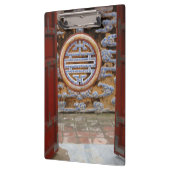 Azië, Vietnam.  muur aan de Citadel Klembord (Links)