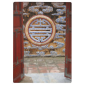 Azië, Vietnam.  muur aan de Citadel Klembord (Achterkant)