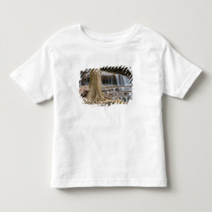 Azië, Waterval op de grens tussen Thailand Kinder Shirts