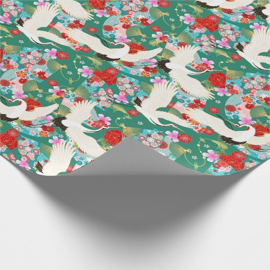 Azië Zijdeverlooppapier Cadeaupapier (Hoek)