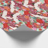 Azië Zijdeverlooppapier Cadeaupapier (Hoek)