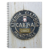 Azienda Elettrica Municipale - Cabina - Milano Notitieboek (Voorkant)