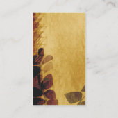 Azijn flessen koken culinaire busi... visitekaartje (Achterkant)