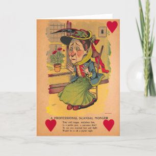  azijn Valentijn - Scandel Monger, Feestdagen Kaart