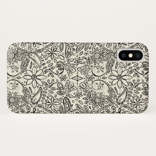 aziza mono Case-Mate iPhone case (Achterkant (horizontaal))