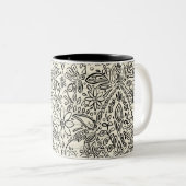 aziza mono tweekleurige koffiemok (Voorkant rechts)