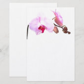 Aziza Orchid Blossom Briefpapier (Voorkant / Achterkant)
