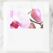 Aziza Orchid Blossom Rechthoekige Sticker (Tas)